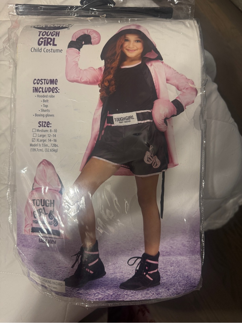 Pink Boxing Costume for Kids
